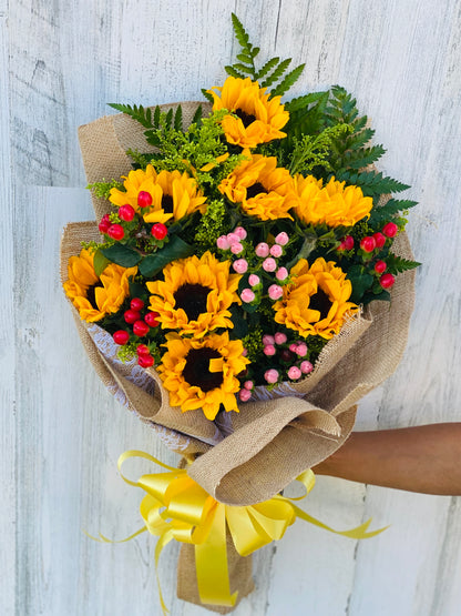 Thinking of you sunshine bouquet